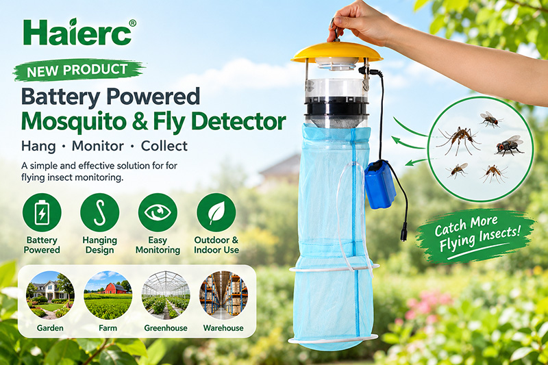 Battery Powered Flying Insect Trap Adds a Flexible Option for Pest Control Product Buyers