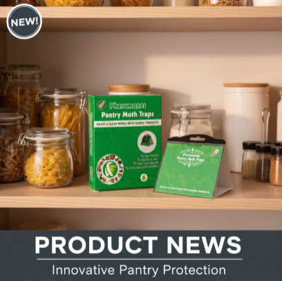 HC4301 Pantry Moth Control Glue Trap with Pheromone | Professional Food Moth Trap by Haierc