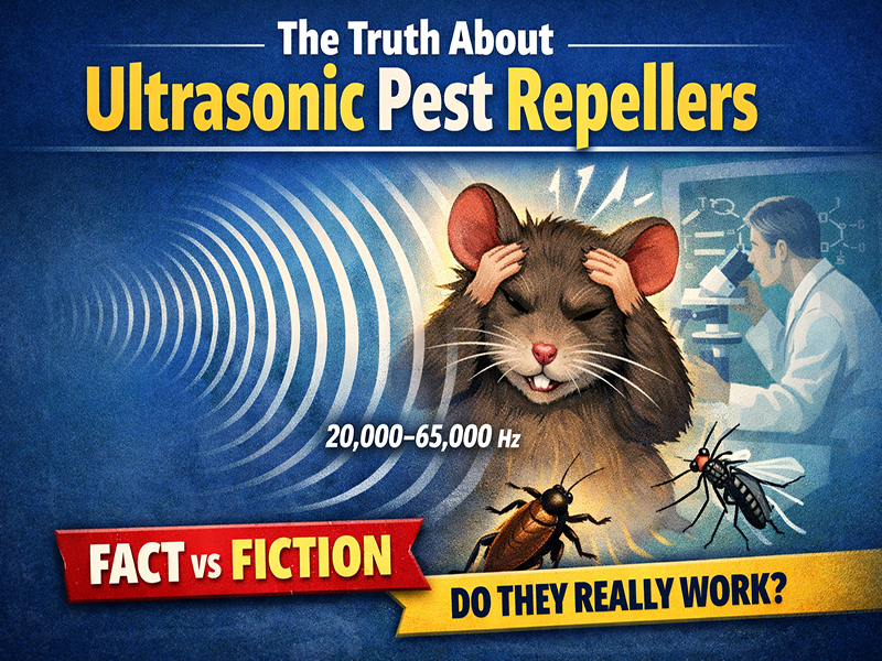 The Truth About Ultrasonic Pest Repellers