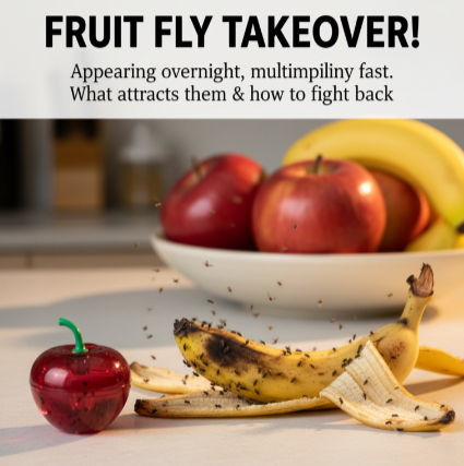 How to Get Rid of Fruit Flies Fast