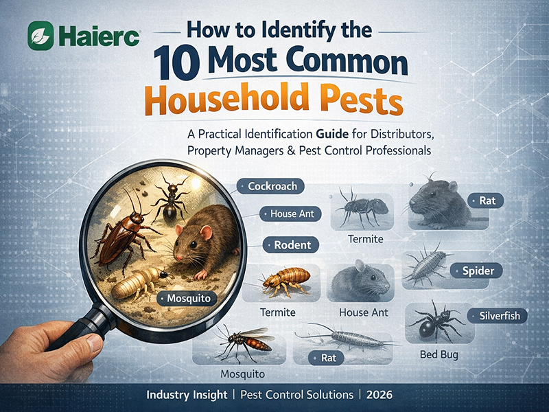 How to Identify the 10 Most Common Household Pests
