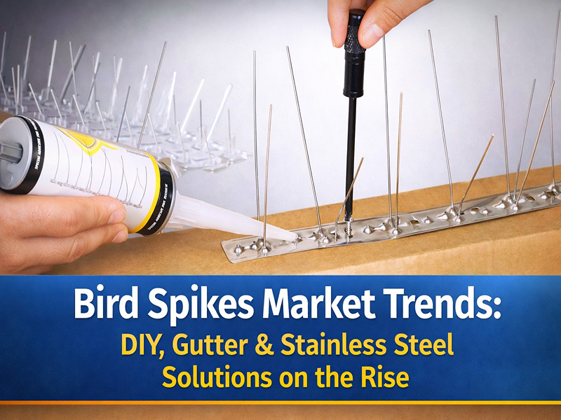 Bird Spikes Market Trends: DIY, Gutter & Stainless Steel Solutions on the Rise