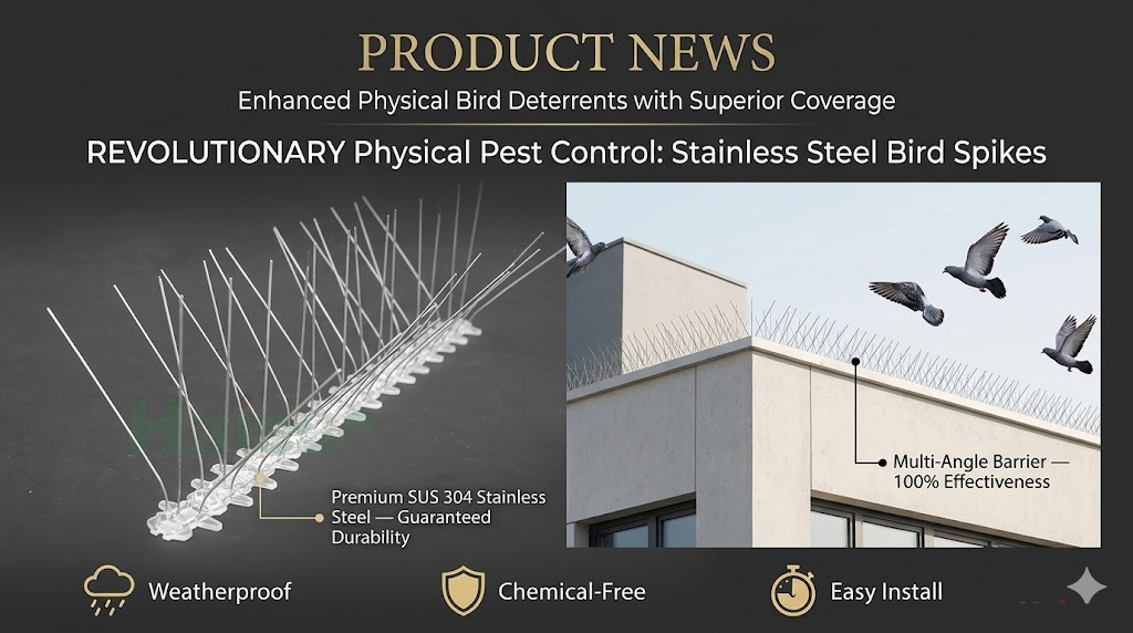 Custom Bird Spikes Anti Pigeon – Durable & Humane Bird Control Solution