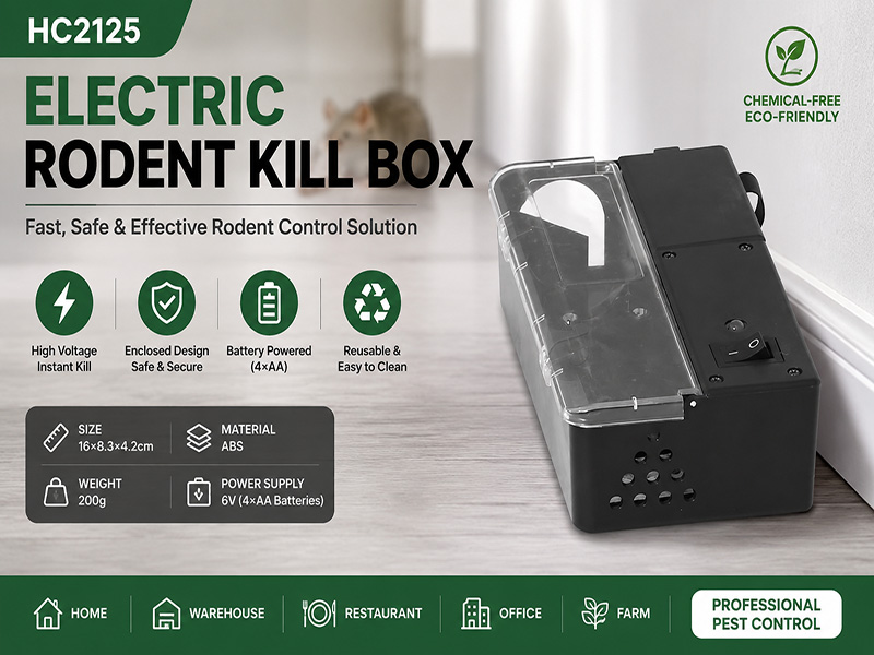 Why More Professionals Are Choosing Electric Rodent Kill Boxes for Effective Mouse Control
