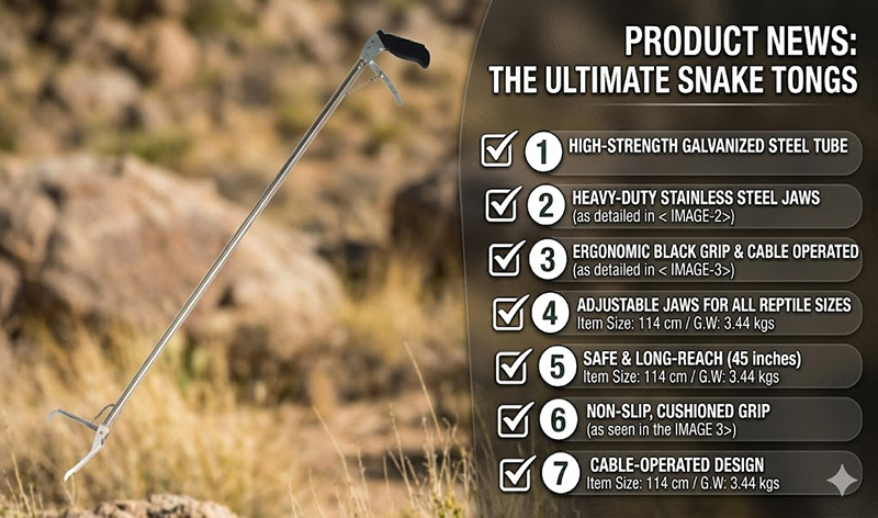Professional Snake Catcher Stick: A Reliable Solution for Humane Snake Handling and Wildlife Control