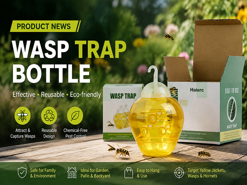 How Does a Wasp Trap Bottle Help Protect Your Garden and Outdoor Living Areas?