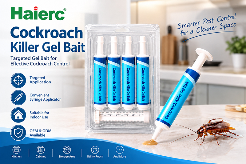 Cockroach Gel Bait for Kitchens, Cabinets and Other Target Areas