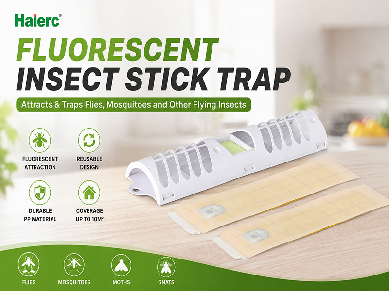How to Choose a Reusable Fluorescent Insect Stick Trap for Indoor Pest Control