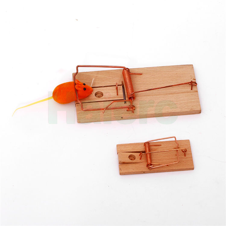 Haierc Haierc Reusable Wooden Rat Snap Trap Quick Rodent Killer Spring Mouse Trap HC2215DL