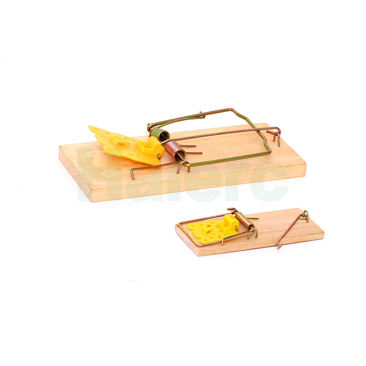 Haierc easy set wooden snap mouse trap rat trap HC2217B