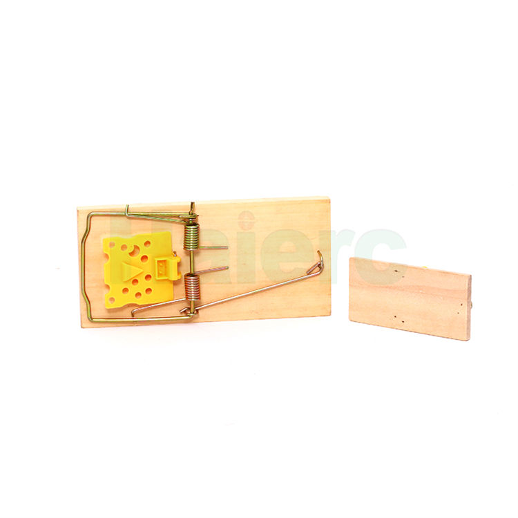 Haierc easy set wooden snap mouse trap rat trap HC2217B