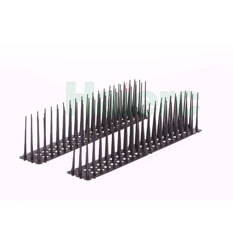 Haierc Pests Control Product Bird Cat Intruder Deterrent Repellent Wall Fence Spikes HC1119-T3