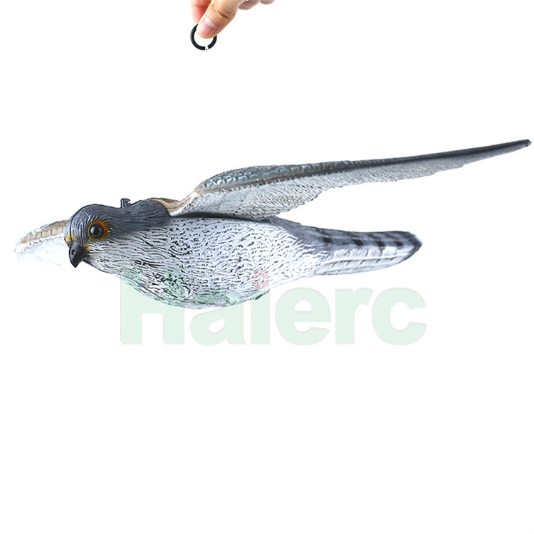 Haierc Animal Decoration Flying Wing Plastic Scare Crow Eagle Bird Control HC1603