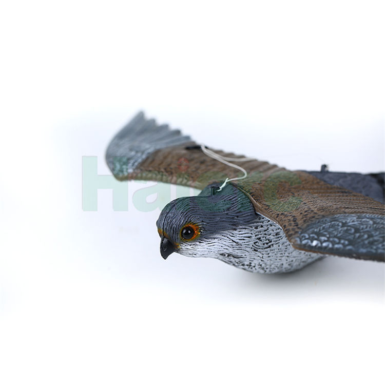 Haierc Animal Decoration Flying Wing Plastic Scare Crow Eagle Bird Control HC1603