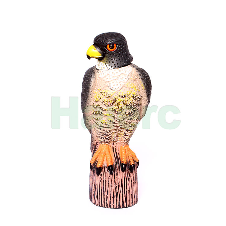 Haierc Animal Decoration Head Moveable Plastic Scare Eagle Bird Control HC1611