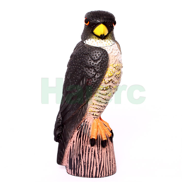 Haierc Animal Decoration Head Moveable Plastic Scare Eagle Bird Control HC1611