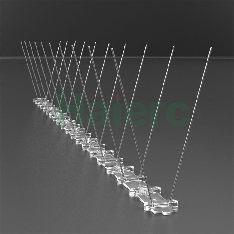 Haierc Wholesale Outdoor Plastic Eco Friendly Durable Pigeon Bird Repellent Anti Bird Spikes HC1102-U2S