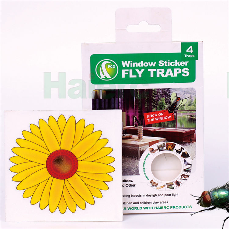 Haierc fly sticky traps fly catcher fly glue trap board HC4102