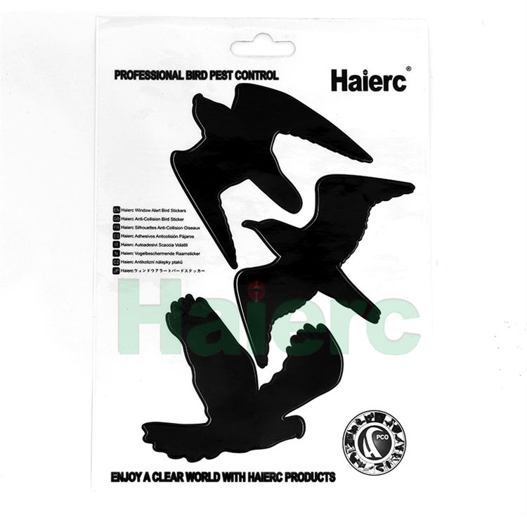 Haierc Bird Stickers for Windows,Window Decals for Birds,Bird Window Deflectors HC1636
