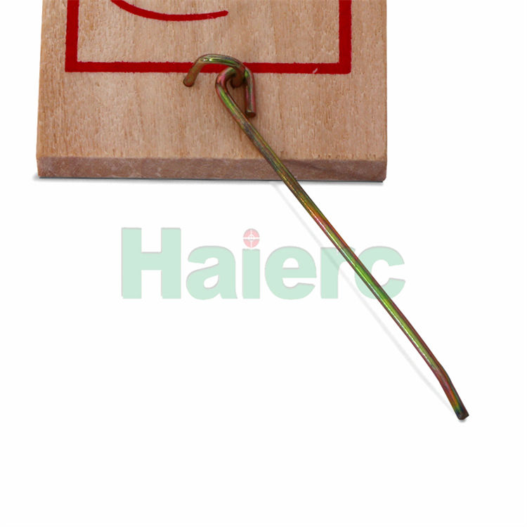 Haierc Reusable Wooden Rat Snap Trap Quick Rodent Killer Spring Mouse Trap HC2217CS