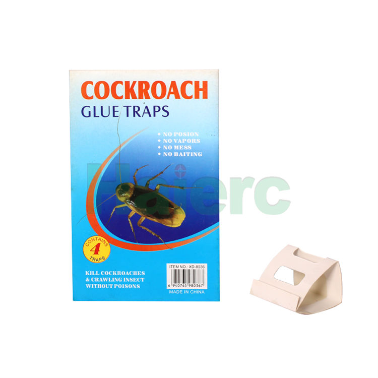 Haierc Hot Sell Indoor Roach/Cockroach Glue Trap HC4112