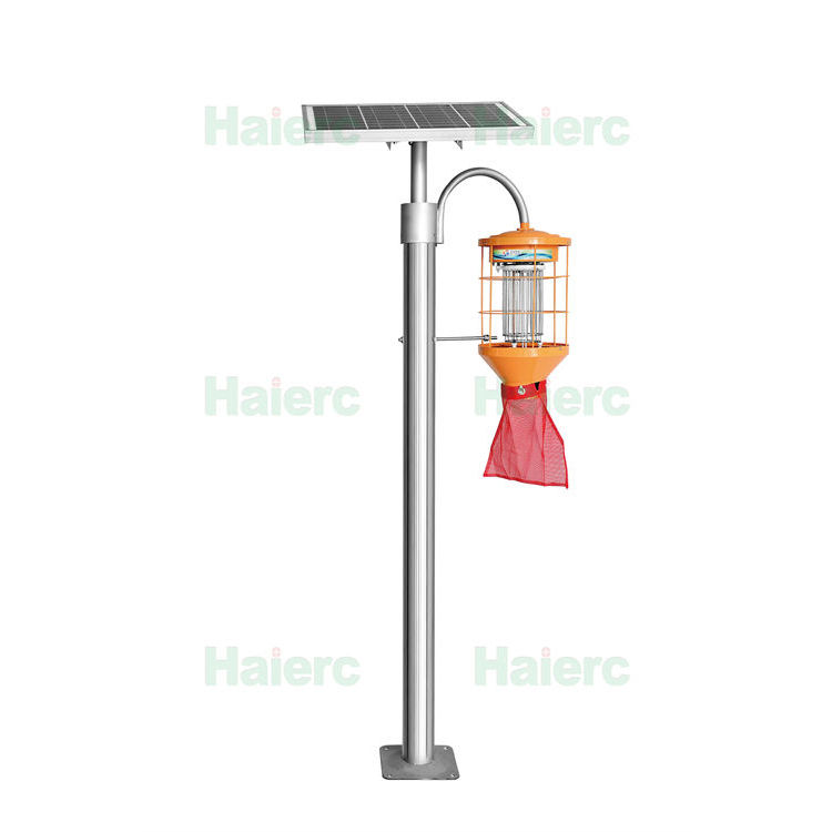 Haierc Pest Control Product Solar Mosquito Catch Lamp Trap HC6124