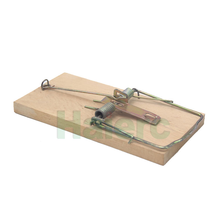 Haierc eco-friendly wooden mouse snap trap HC2219