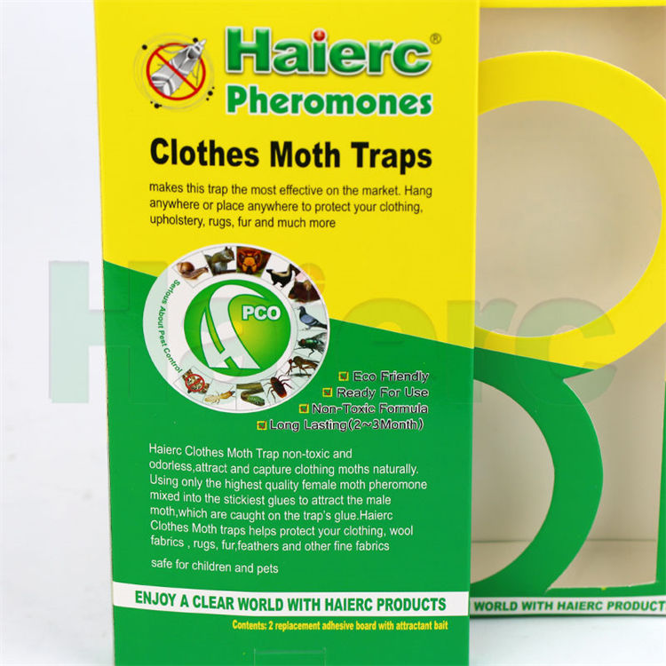 Haierc Moth Trap Pheromone High-Efficiency Moth Killer Excellent Moth Traps with hook HC4305