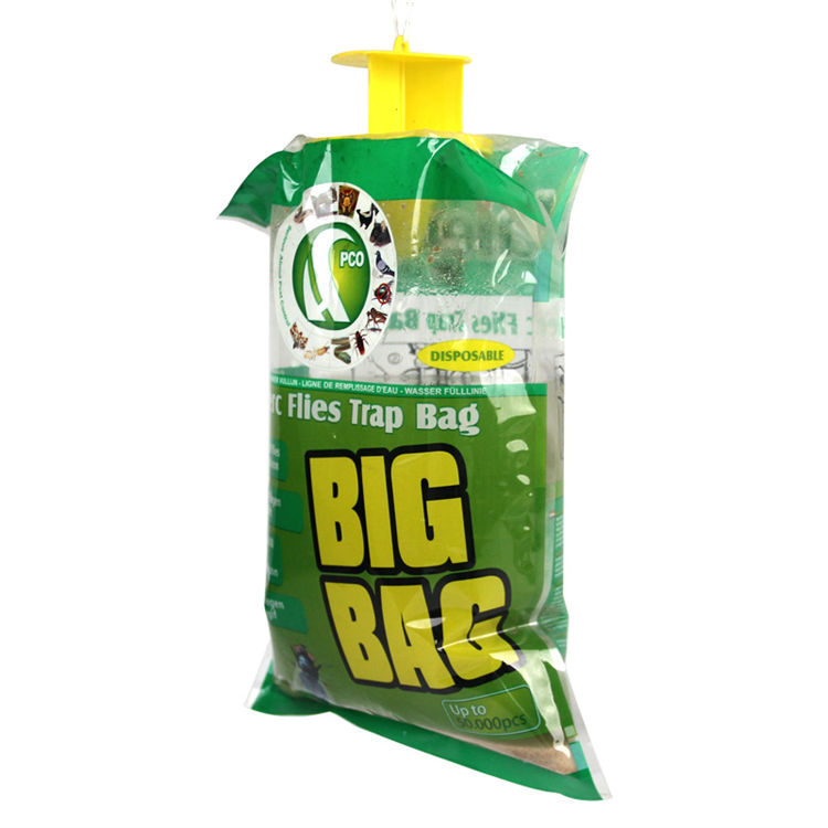Haierc Disposable Big Fly Trap Bag HC4215B, Fly Pest Control, Flies Killer Bottle