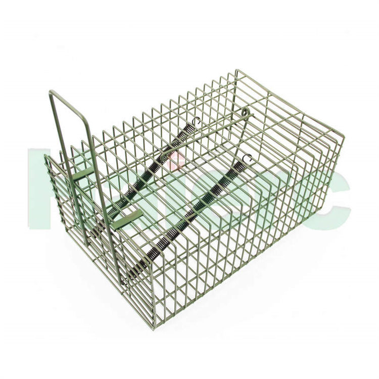 Haierc Humane Trap Cage Live Animal Catch Feral Cat Rabbit Cage Trap HC2601