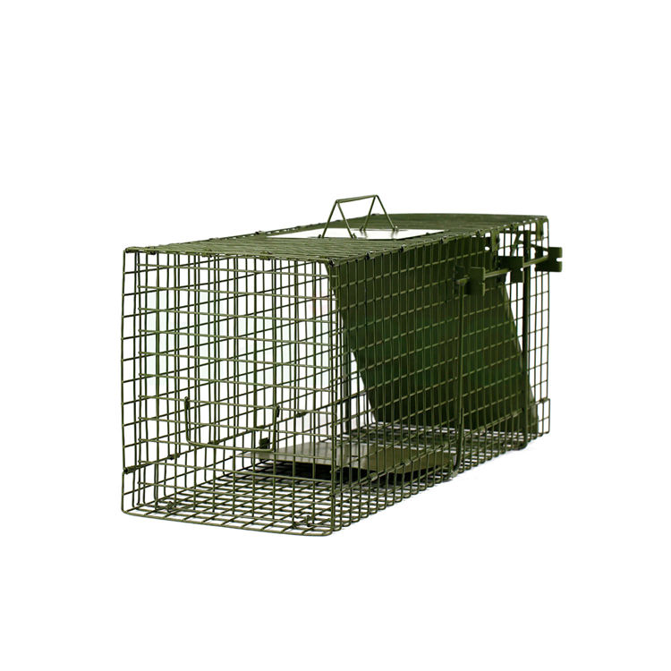 Haierc sigle door wild animal trap cage good quality HC2607