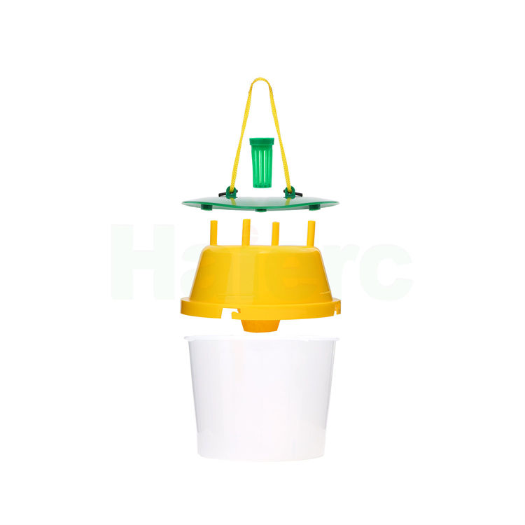 Haierc Plastic Bee&Wasp&Moth Bucket Trap Insect Catcher Bee Catcher HC4203