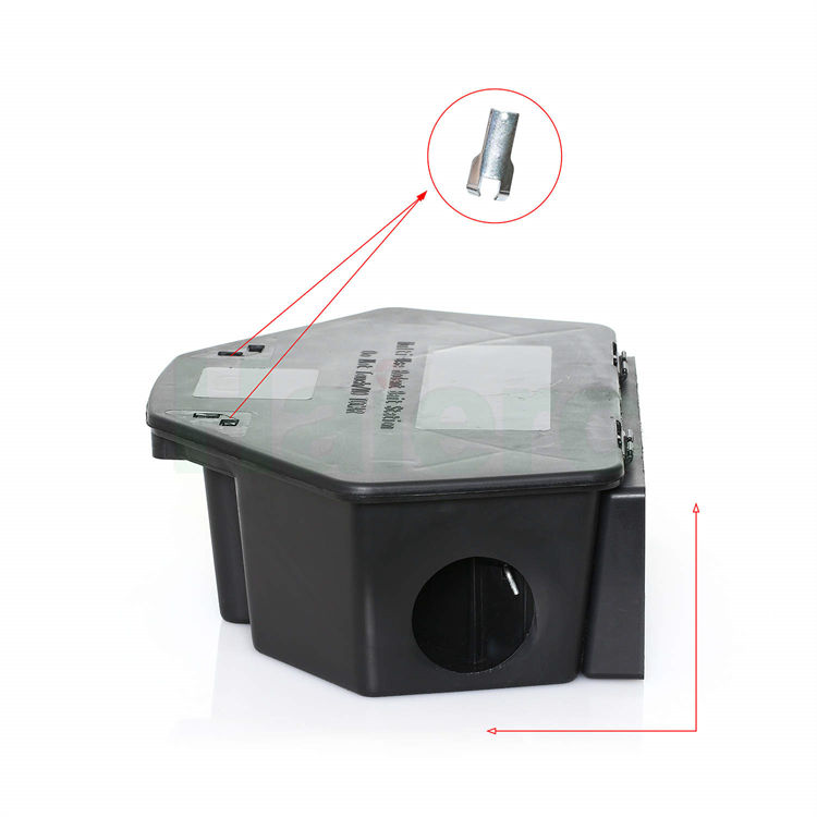 Haierc Rodent Bait Station Pest Control Product HC2118 Can Put Snap Rat Trap In