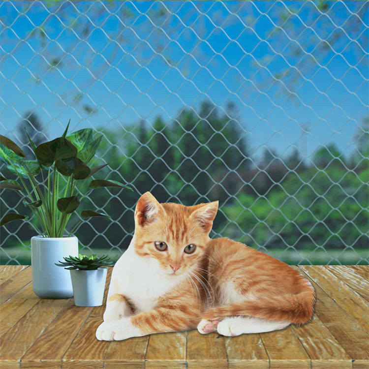 Haierc transparent protective nets for cats anti cat net for balcony protection HC1402