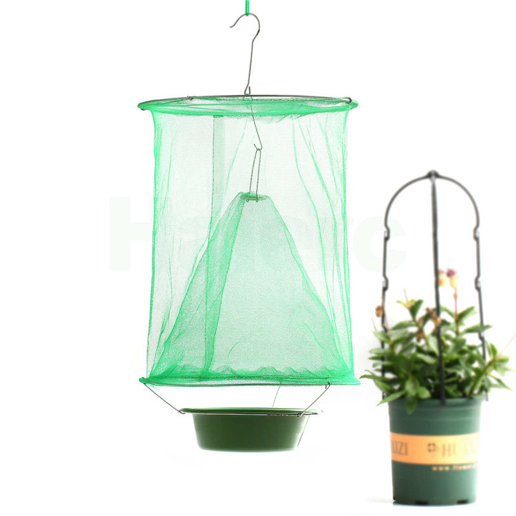 Haierc pest control convenient hanging fly trap catcher outdoor fly trap HC4234