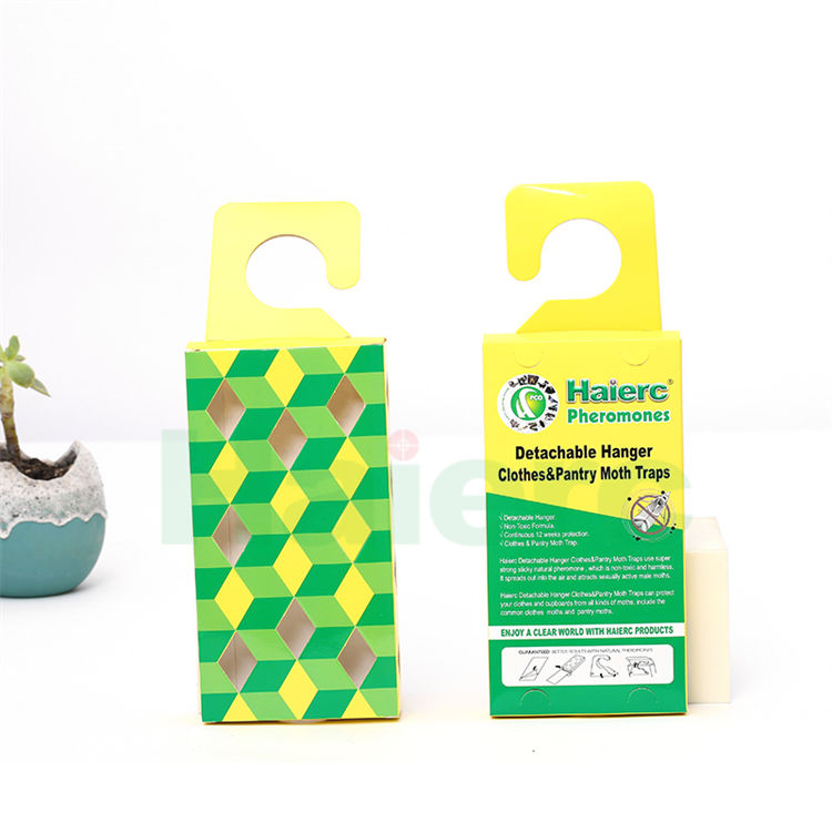 Haierc Non-Toxic Safe Effective Trap Clothes Moth Traps with Pheromone HC4306