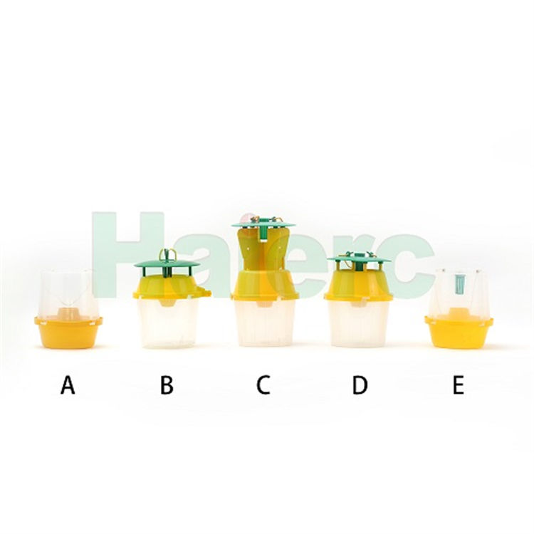 Haierc Plastic Bee&Wasp&Moth Bucket Trap Insect Catcher Bee Catcher Trap Yellow Jacket Trapper HC4203