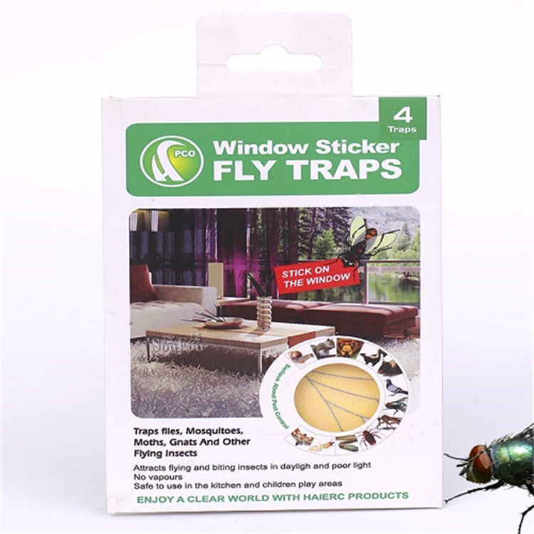 Haierc fly sticky traps fly catcher insect glue trap board