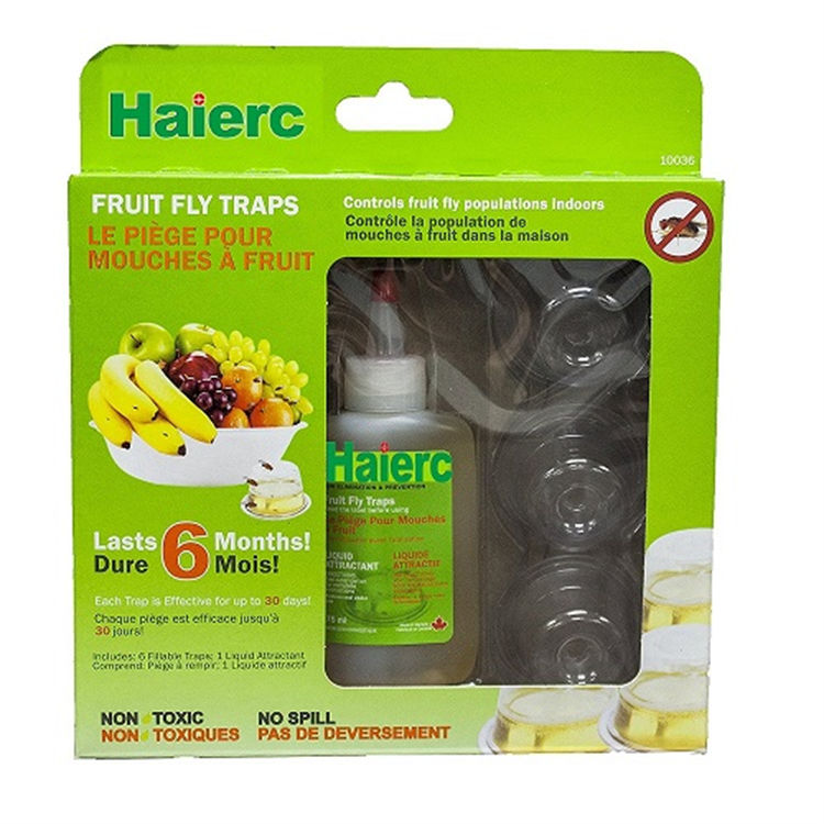 Haierc Indoor Fruit Fly Trap With Attraction Bait