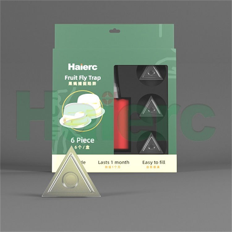 Haierc Indoor Fruit Fly Monitor Trap with Bait HC4502