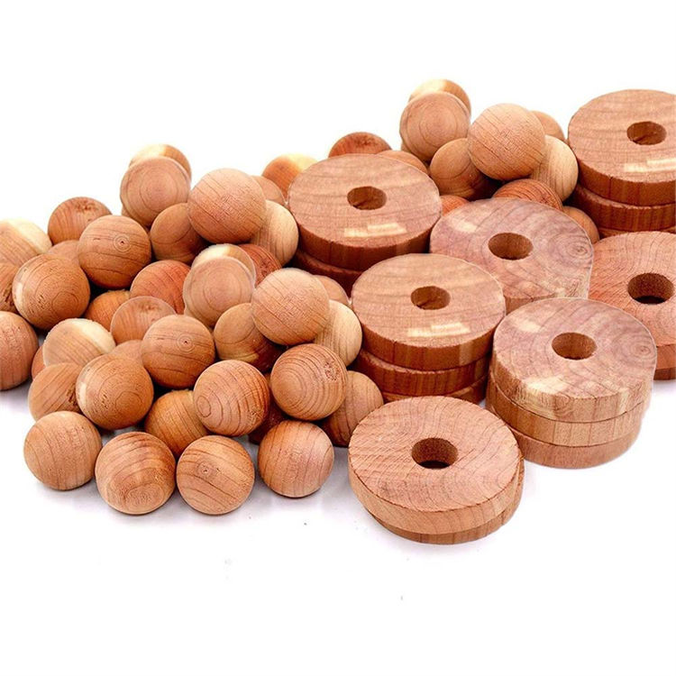 Haierc Cedar Home Cedar Blocks for Clothes Storage | Cedar Balls & Cedar Rings | Closet Freshener | Clothes Protection & Mustiness Prevention  HC4309P