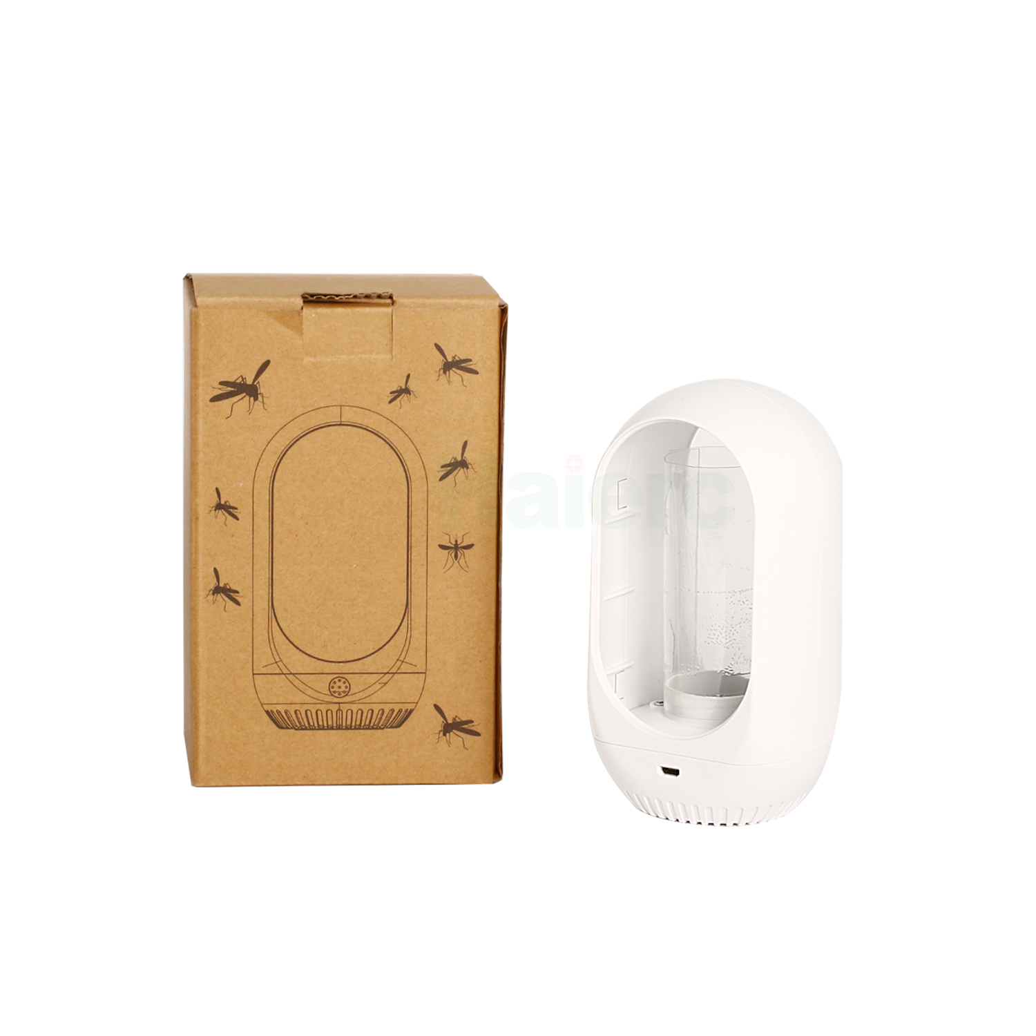 Haierc Pest Control Mini Mosquito Killing Trap Repellent Lamp Rechargeable Mosquito Killer Lamp