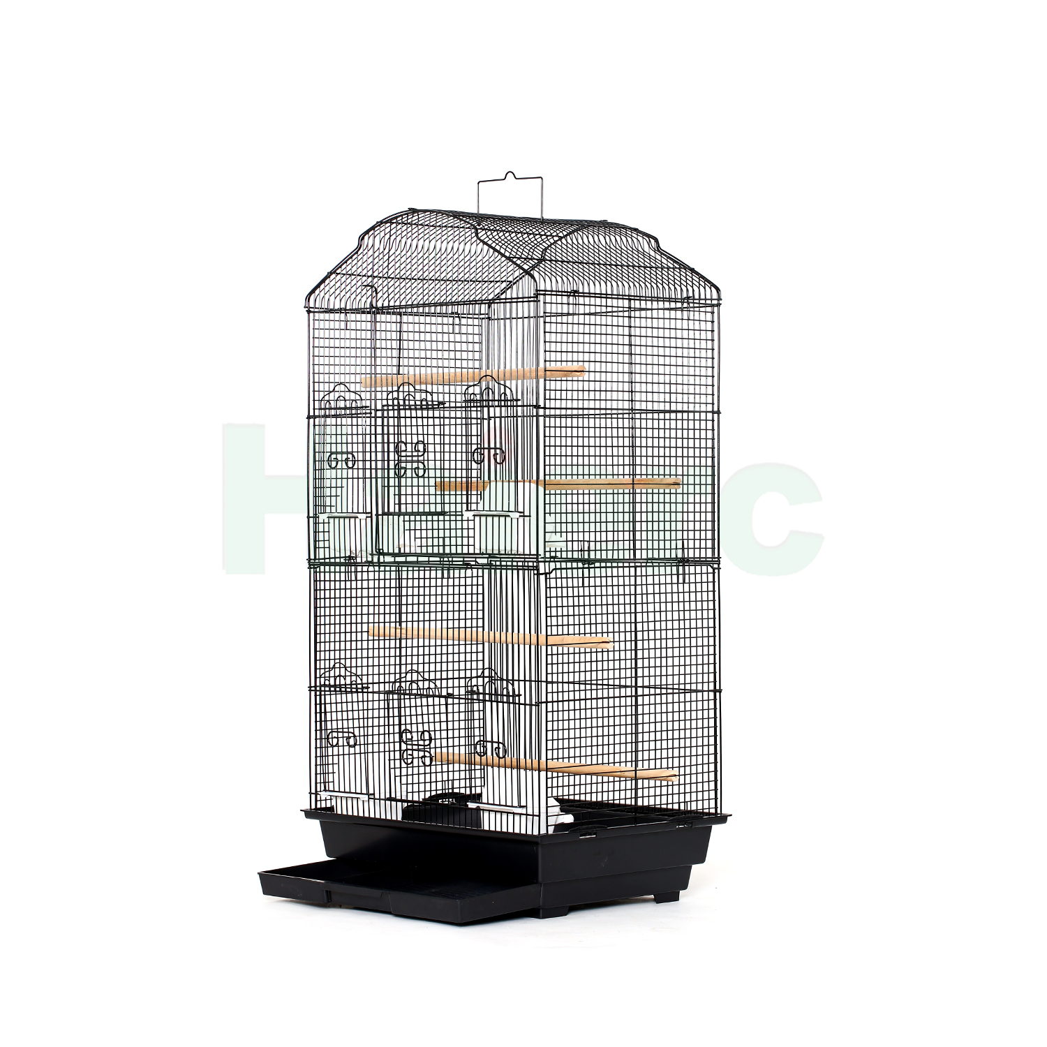 Haierc Wholesale Indoor Outdoor Metal Wire Mesh Cage Bird Breeding Cages Canary Parrot Pigeon Aviary HC6804