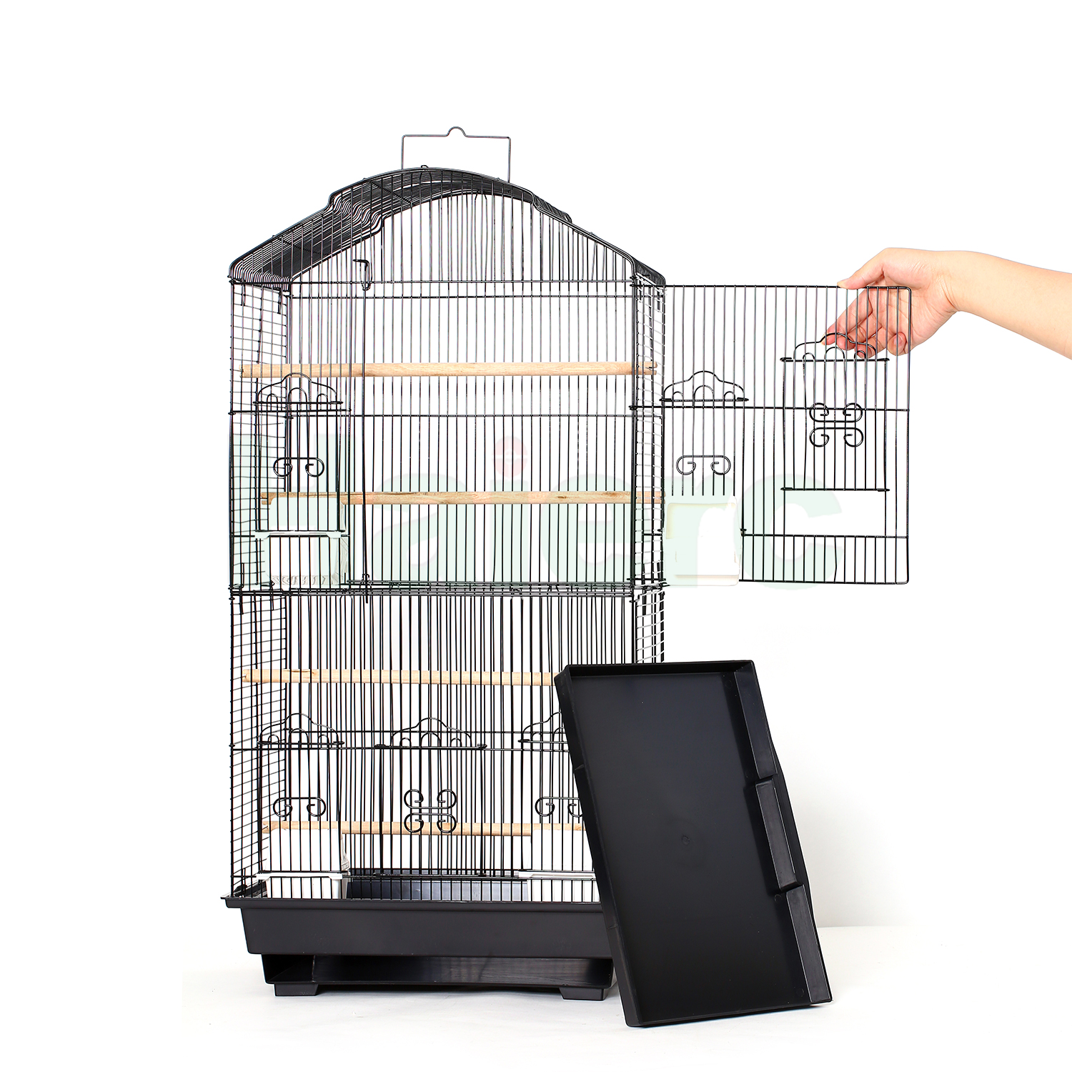 Haierc Wholesale Indoor Outdoor Metal Wire Mesh Cage Bird Breeding Cages Canary Parrot Pigeon Aviary HC6804