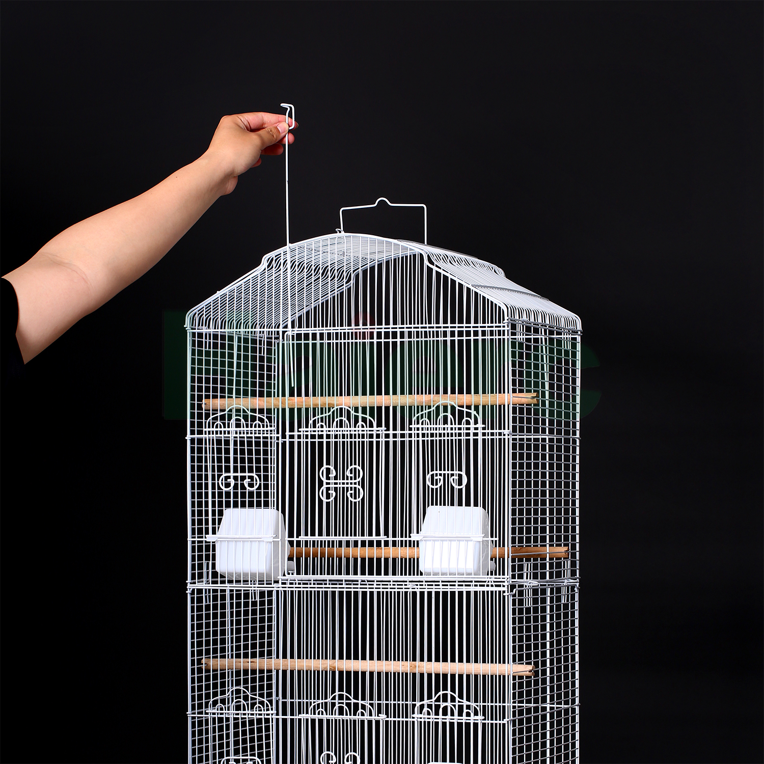 Haierc Wholesale Parrot Pigeon Breeding Cage Can Customized Hot Sell Bird Cages HC6804