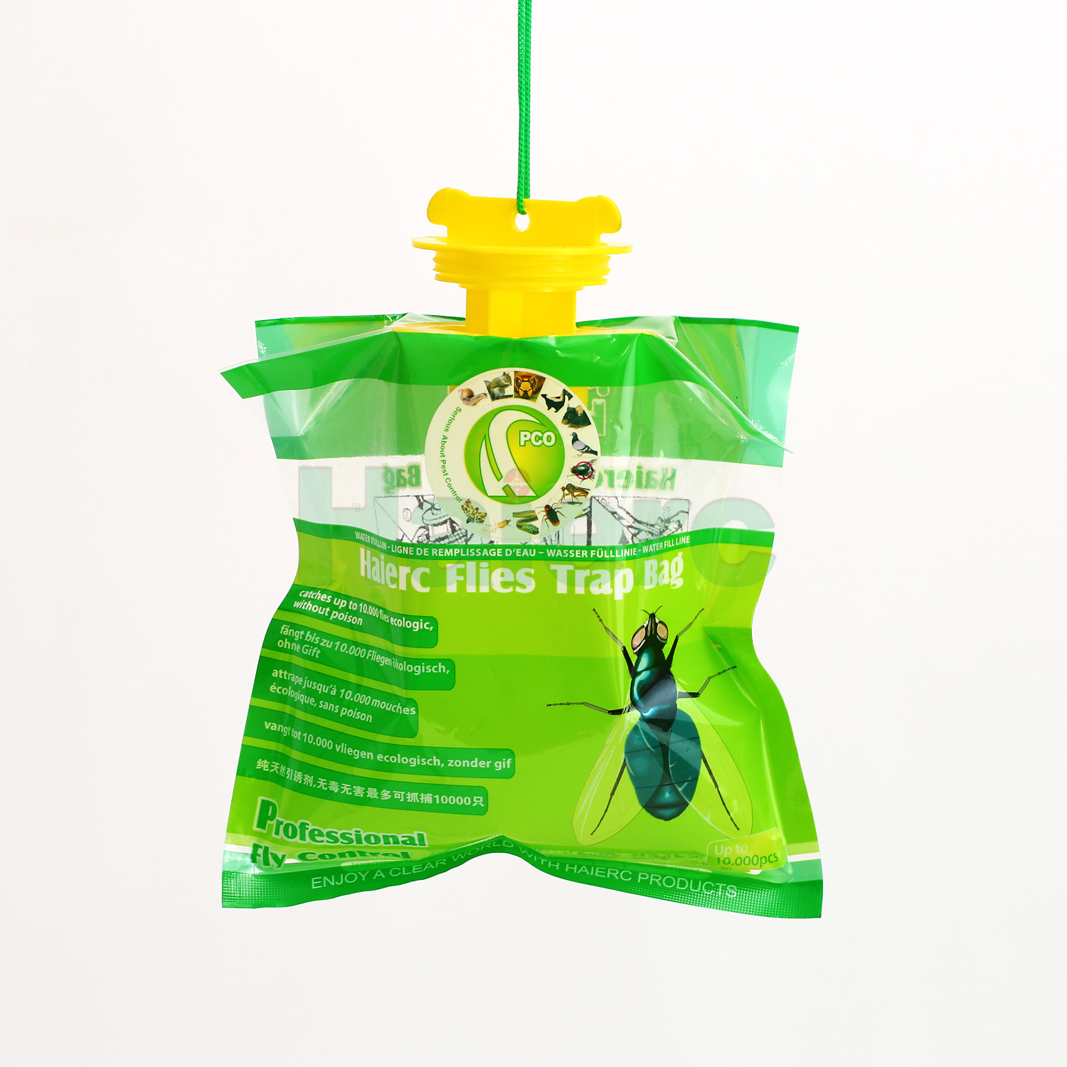 Haierc Easy Hanging Outdoor Attractive Insects Gnats Catch Bag Fly Trap Bag whit Bait