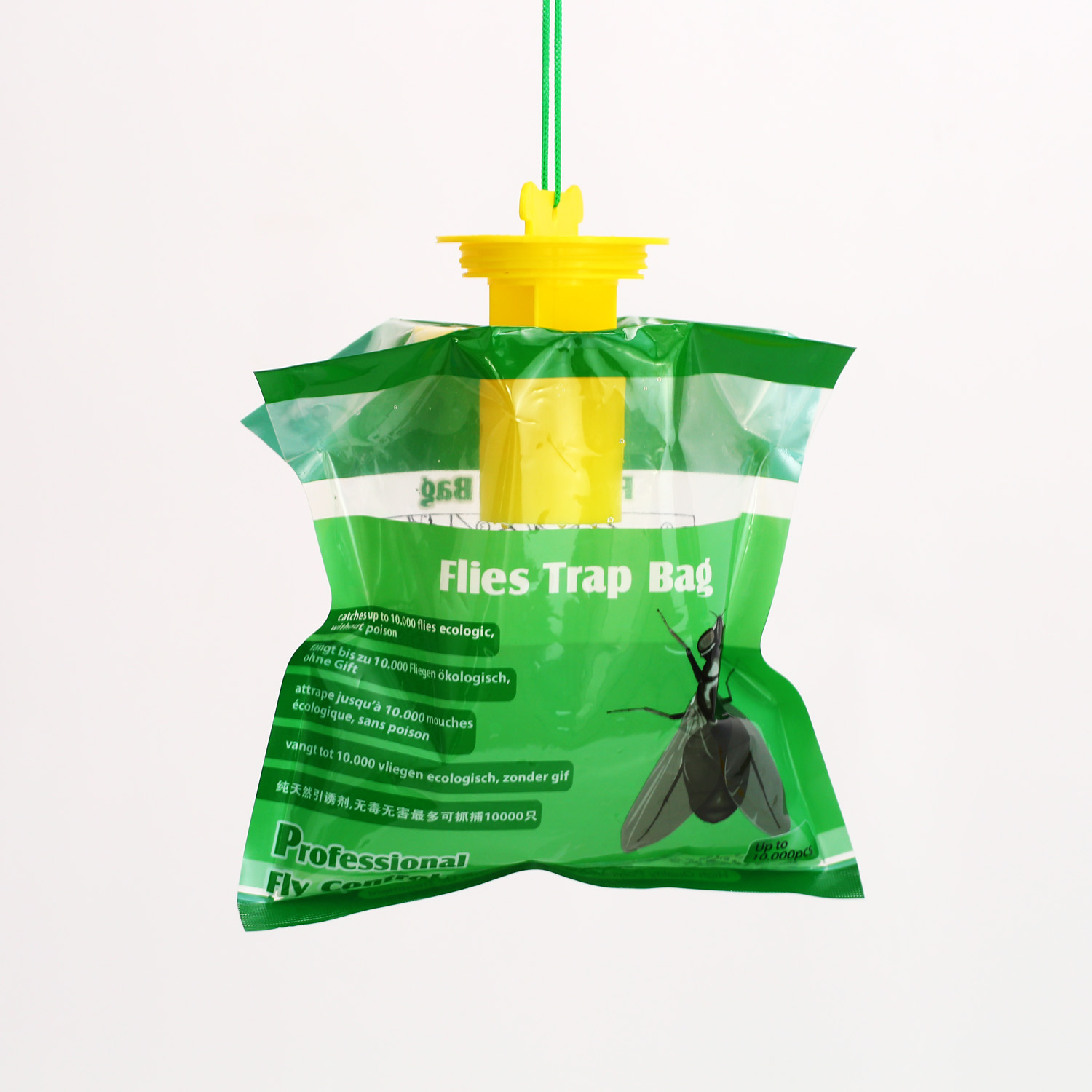 Haierc Outdoor Very Effective Hanging Fly Catcher Bag Disposable Fly Insects Trap Bags