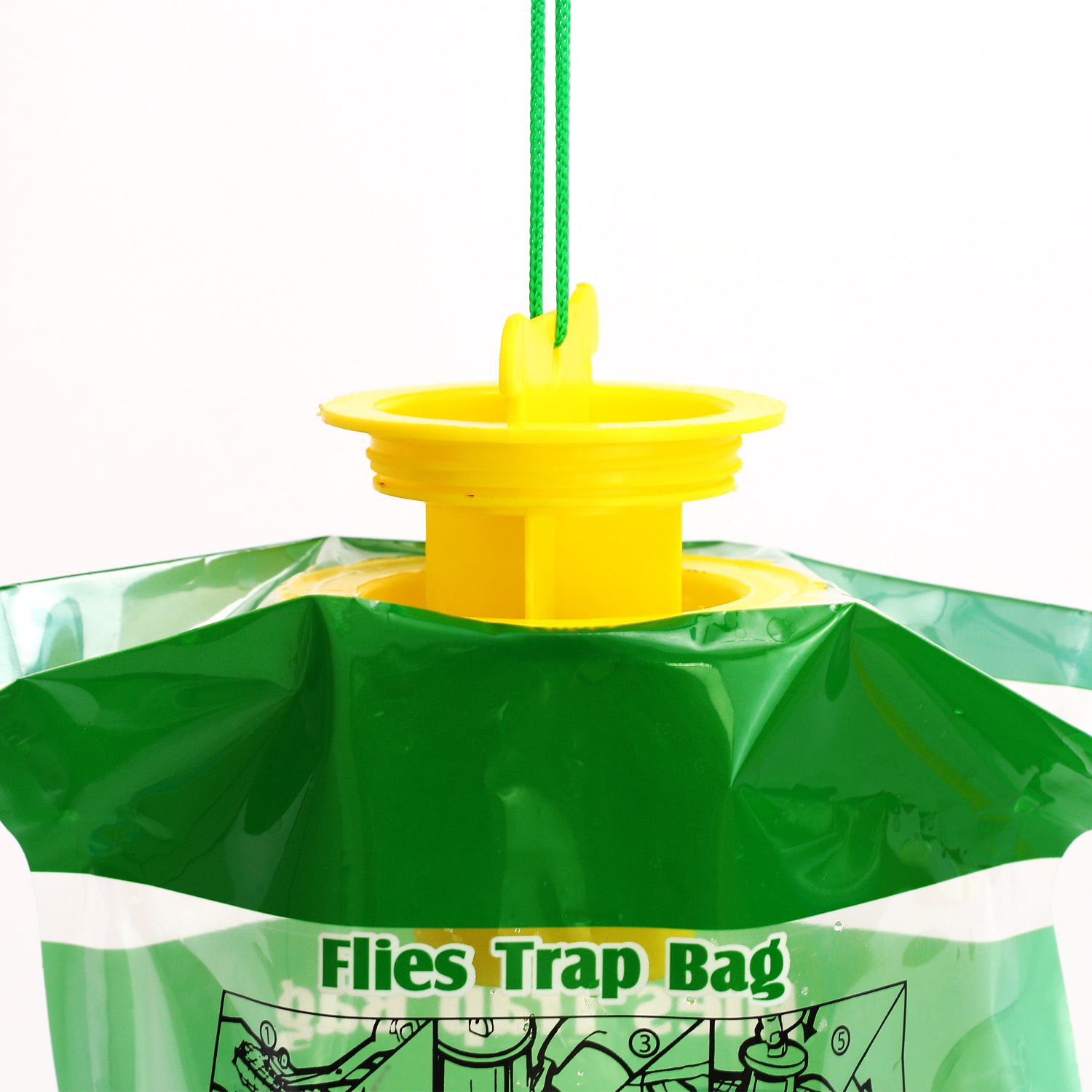 Haierc Outdoor Very Effective Hanging Fly Catcher Bag Disposable Fly Insects Trap Bags