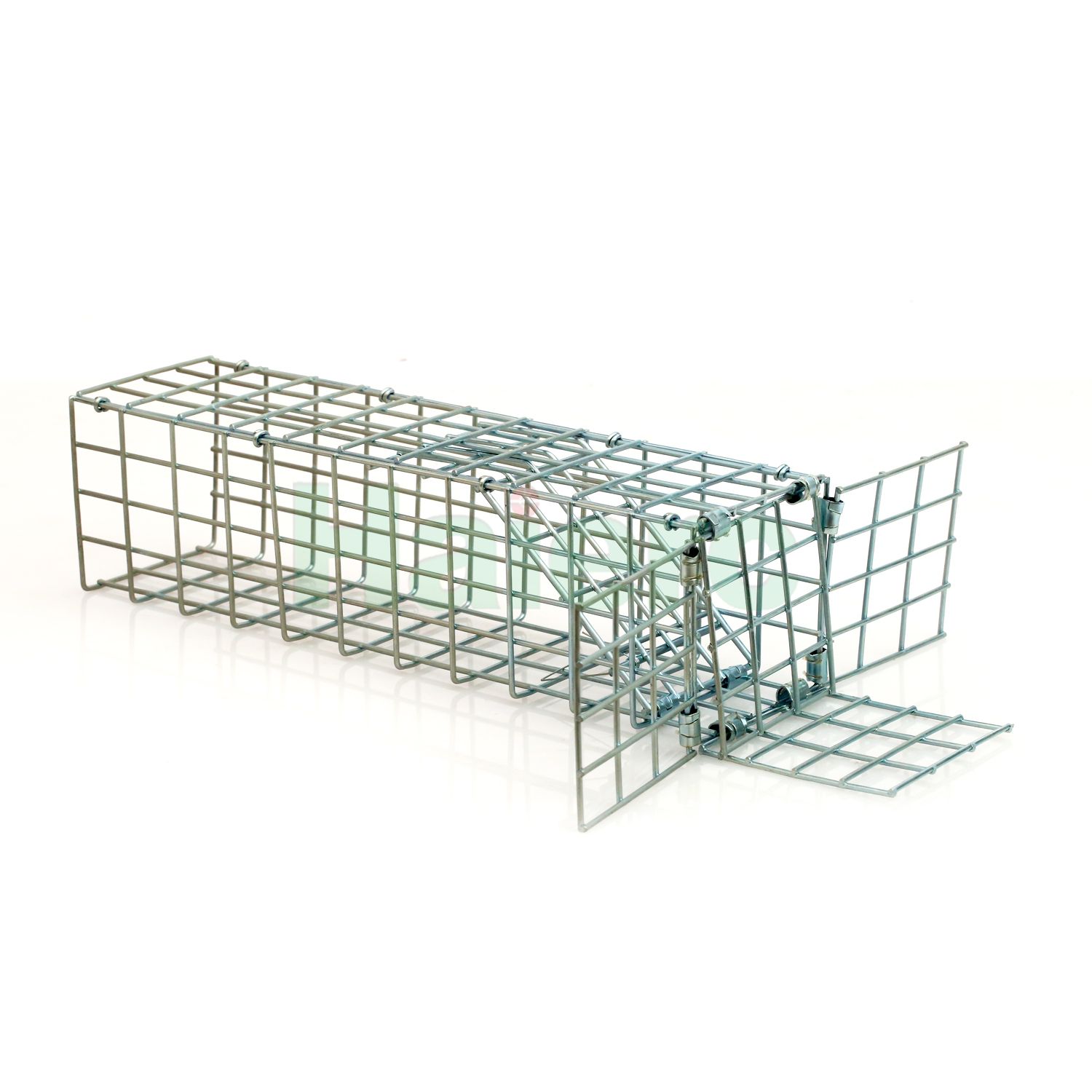 Haierc Pest Control One Way Doors Cage Metal Squirrels Trap Rodent Control Mouse Trap Cage