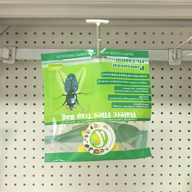 Haierc Fly Traps Outdoor Fly Trap for Patio Non-Toxic Flies Bags Outdoor Disposable. Hanging Bug Catchers for All Filth Flies